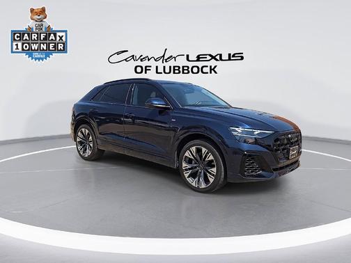 Waitomo Blue Metallic 2025 Audi Q8 55 Premium