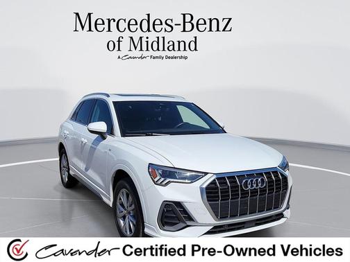 Arkona White 2025 Audi Q3 45 S line Premium