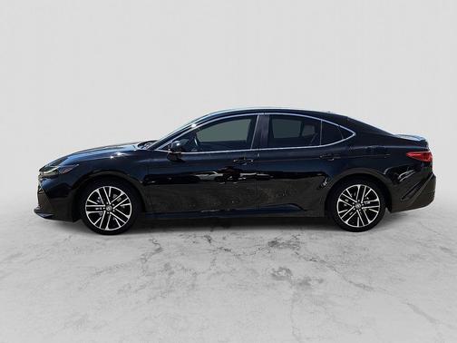 Midnight Black Metallic 2025 Toyota Camry XLE