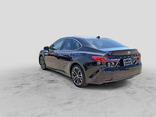 Midnight Black Metallic 2025 Toyota Camry XLE