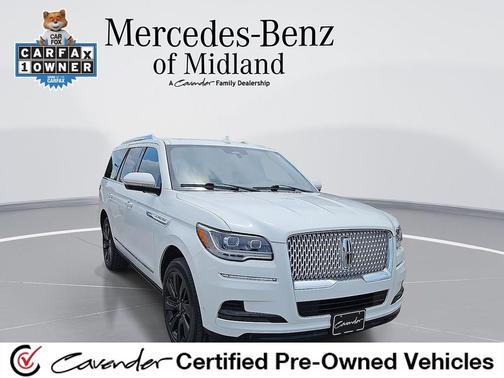 Pristine White 2023 Lincoln Navigator Reserve
