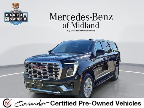 Onyx Black 2025 GMC Yukon XL Denali