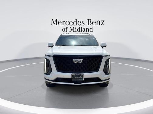 Crystal White Tri-Coat 2025 Cadillac Escalade Sport