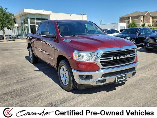 Delmonico Red Pearlcoat 2020 RAM 1500 Lone Star