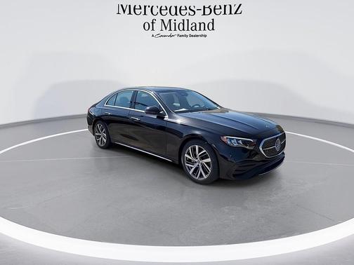 Black 2025 Mercedes-Benz E-Class E 350
