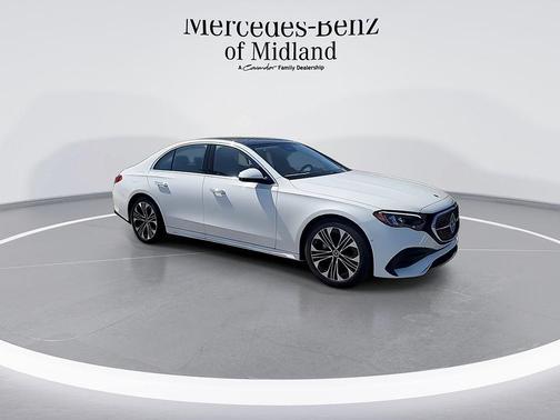 White 2025 Mercedes-Benz E-Class E 350