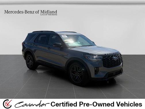 Carbonized Gray 2025 Ford Explorer ST