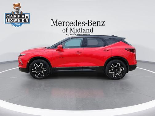 Red 2023 Chevrolet Blazer RS