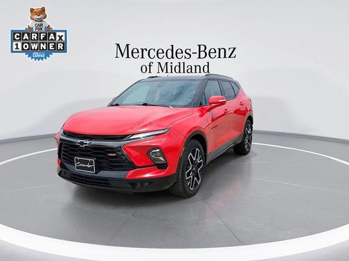 Red 2023 Chevrolet Blazer RS