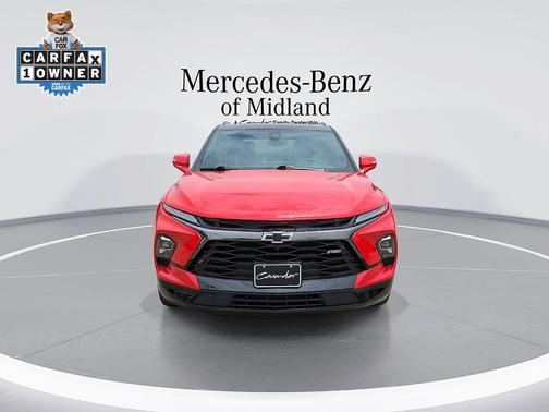 Red 2023 Chevrolet Blazer RS