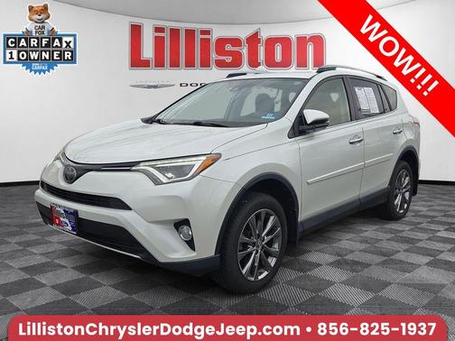 Blizzard Pearl 2018 Toyota RAV4 Limited