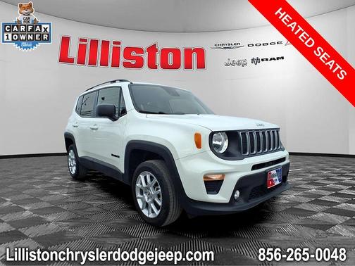 Alpine White Clearcoat 2022 Jeep Renegade Latitude