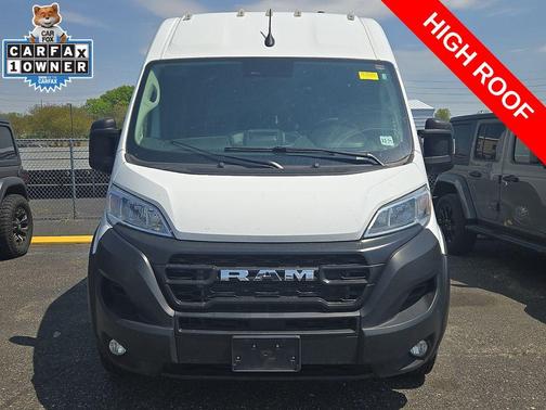 Bright White Clearcoat 2025 RAM ProMaster 2500 High Roof