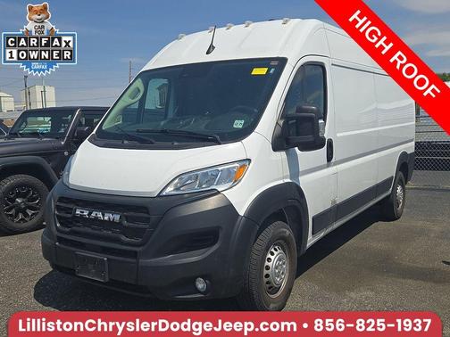 Bright White Clearcoat 2025 RAM ProMaster 2500 High Roof