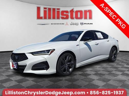White 2022 Acura TLX A-Spec