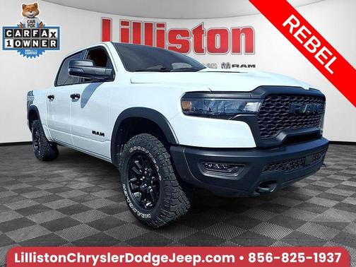 Bright White Clearcoat 2026 RAM 1500 Rebel