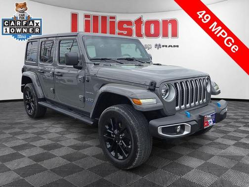 Sting Gray Clearcoat 2023 Jeep Wrangler 4xe Sahara