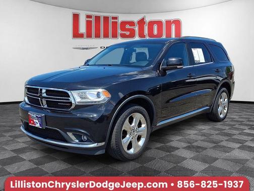 Brilliant Black Crystal Pearlcoat 2015 Dodge Durango Limited