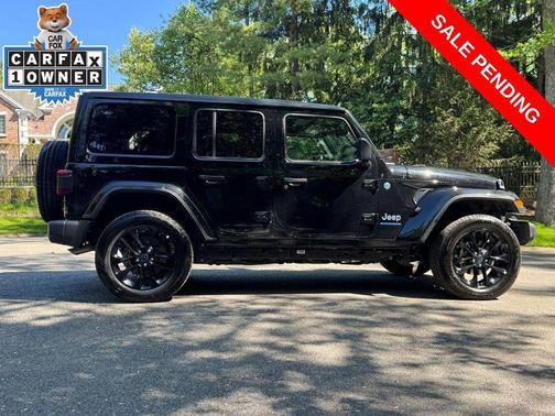 Black Clearcoat 2025 Jeep Wrangler 4xe Sahara