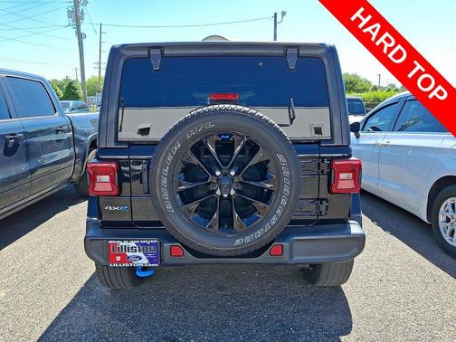 Black Clearcoat 2023 Jeep Wrangler 4xe Sahara