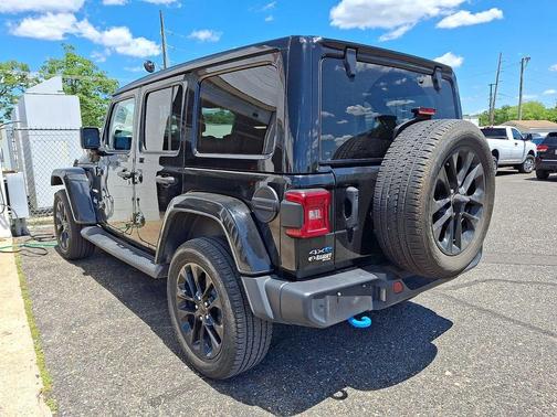 Black Clearcoat 2023 Jeep Wrangler 4xe Sahara