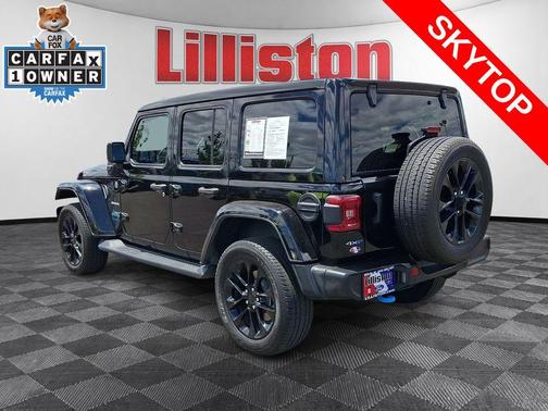 Black Clearcoat 2023 Jeep Wrangler 4xe Sahara
