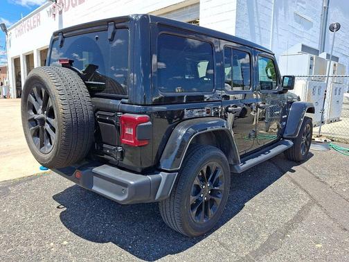 Black Clearcoat 2023 Jeep Wrangler 4xe Sahara