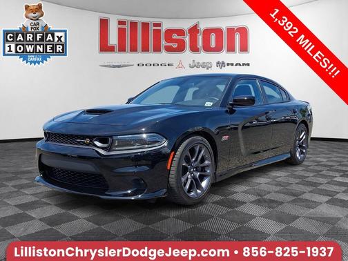 Pitch Black Clearcoat 2023 Dodge Charger Scat Pack