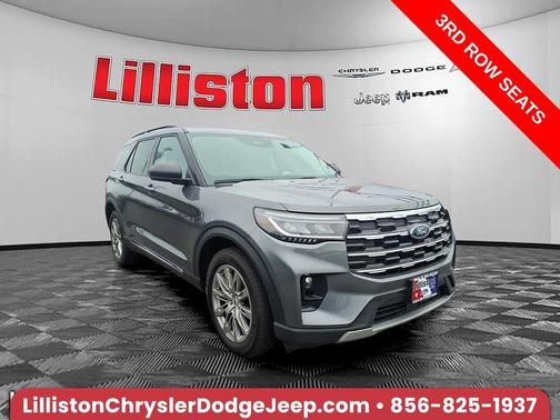 Gray Metallic 2025 Ford Explorer Active