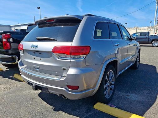 Billet Silver Metallic Clearcoat 2017 Jeep Grand Cherokee Overland