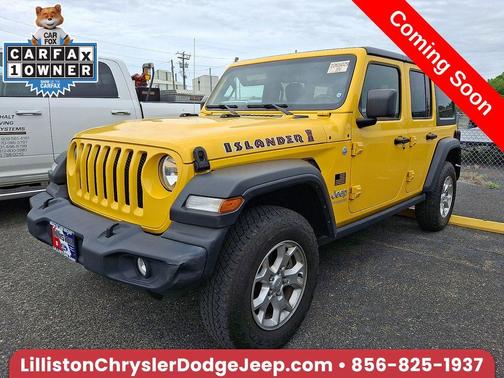Baja Yellow Clearcoat 2021 Jeep Wrangler Unlimited Sport