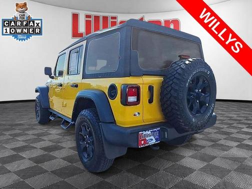 Baja Yellow Clearcoat 2021 Jeep Wrangler Unlimited Sport