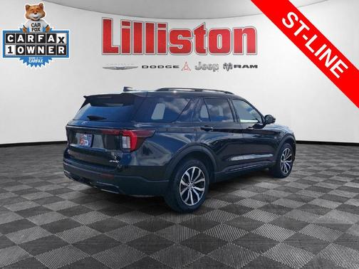 Black Metallic 2025 Ford Explorer ST-Line