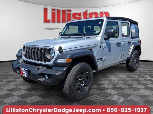 Silver Zynith Clearcoat 2024 Jeep Wrangler Sport