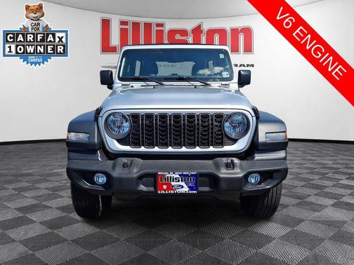 Silver Zynith Clearcoat 2024 Jeep Wrangler Sport
