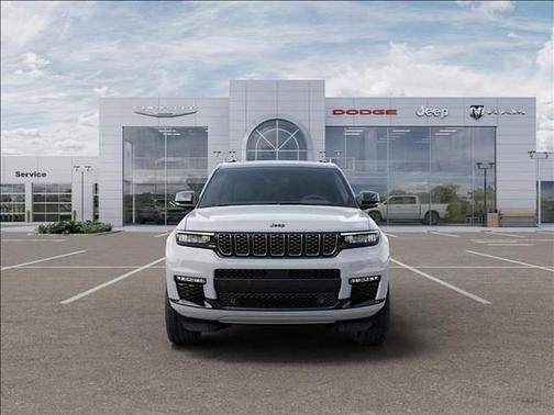 Bright White Clearcoat 2025 Jeep Grand Cherokee L Summit