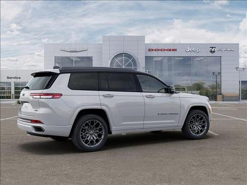 Bright White Clearcoat 2025 Jeep Grand Cherokee L Summit