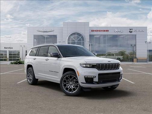 Bright White Clearcoat 2025 Jeep Grand Cherokee L Summit