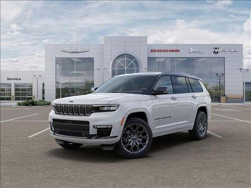Bright White Clearcoat 2025 Jeep Grand Cherokee L Summit
