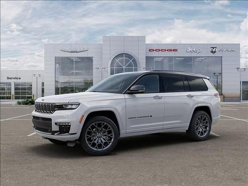 Bright White Clearcoat 2025 Jeep Grand Cherokee L Summit