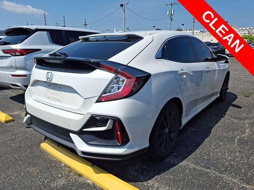 Platinum White Pearl 2020 Honda Civic EX