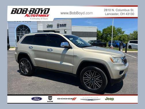 White Gold Clearcoat 2011 Jeep Grand Cherokee Limited