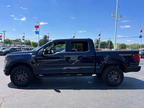 Antimatter Blue Metallic 2025 Ford F-150 Tremor