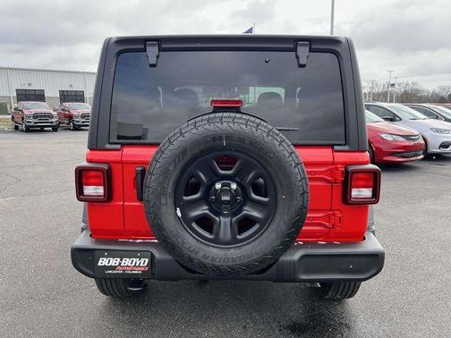 Firecracker Red Clearcoat 2026 Jeep Wrangler Sport