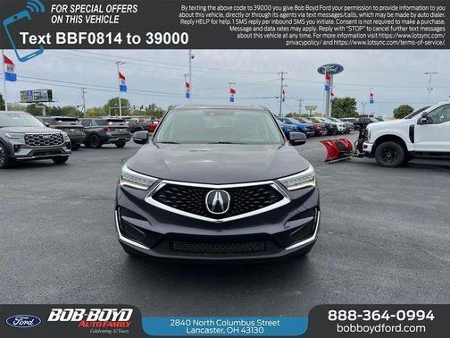 Blue 2021 Acura RDX Technology Package