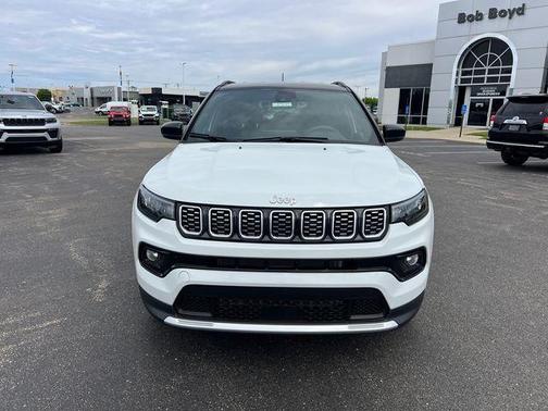 Bright White Clearcoat 2025 Jeep Compass Limited