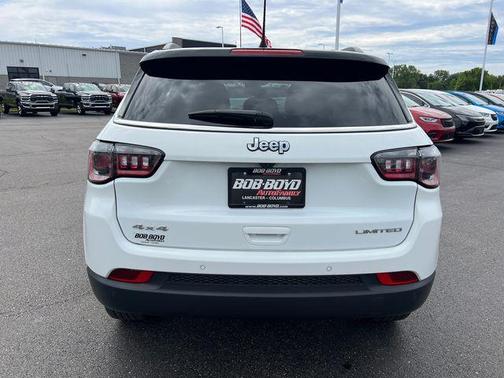 Bright White Clearcoat 2025 Jeep Compass Limited