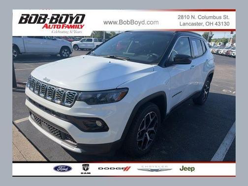 Bright White Clearcoat 2025 Jeep Compass Limited