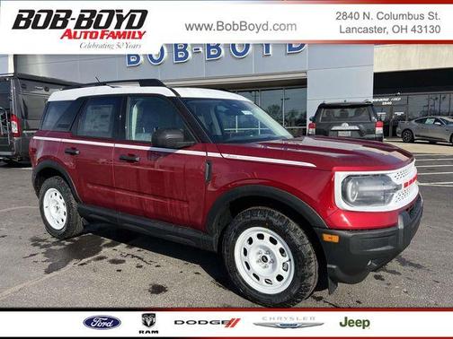 Ruby Red Metallic Tinted Clearcoat 2026 Ford Bronco Sport Heritage