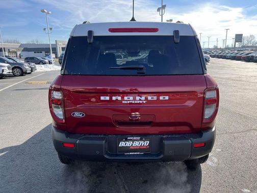 Ruby Red Metallic Tinted Clearcoat 2026 Ford Bronco Sport Heritage